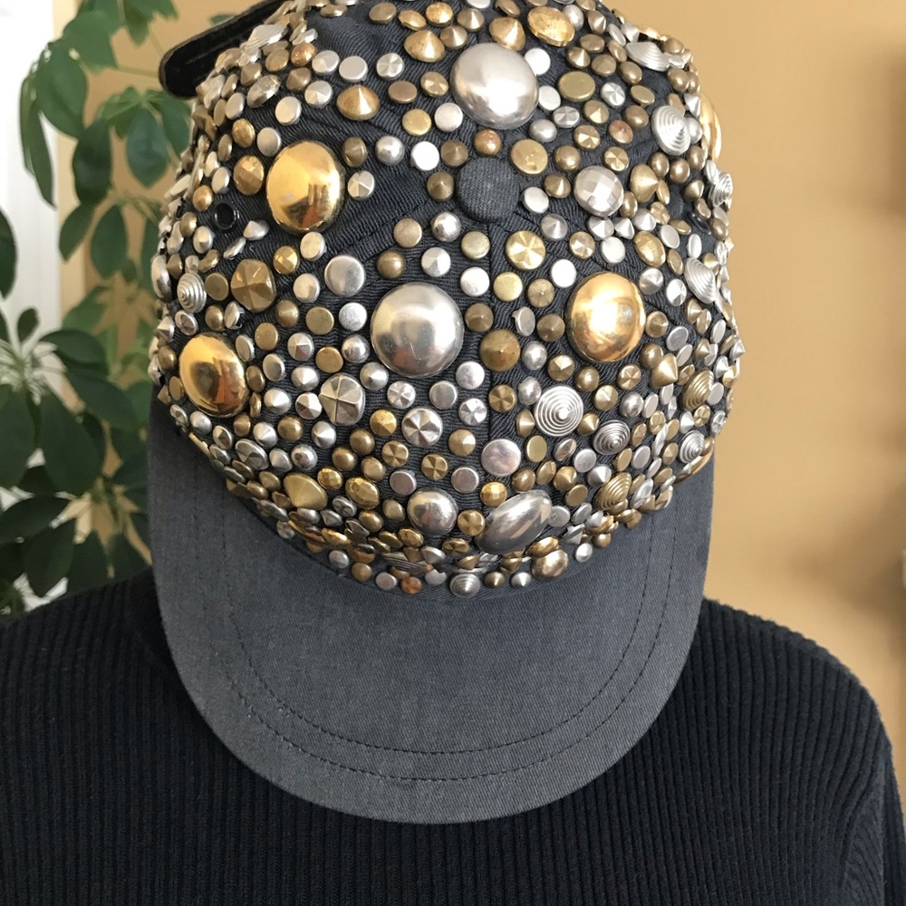 Unique Studded Baseball Hat - image 4